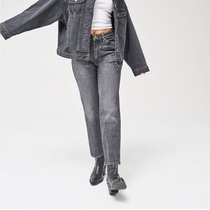 Wrangler Wild West High Rise Straight Jeans